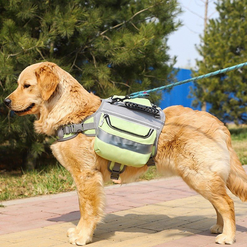 Trail Dog Backpack — Adventure Saddle Bag for Large Breeds